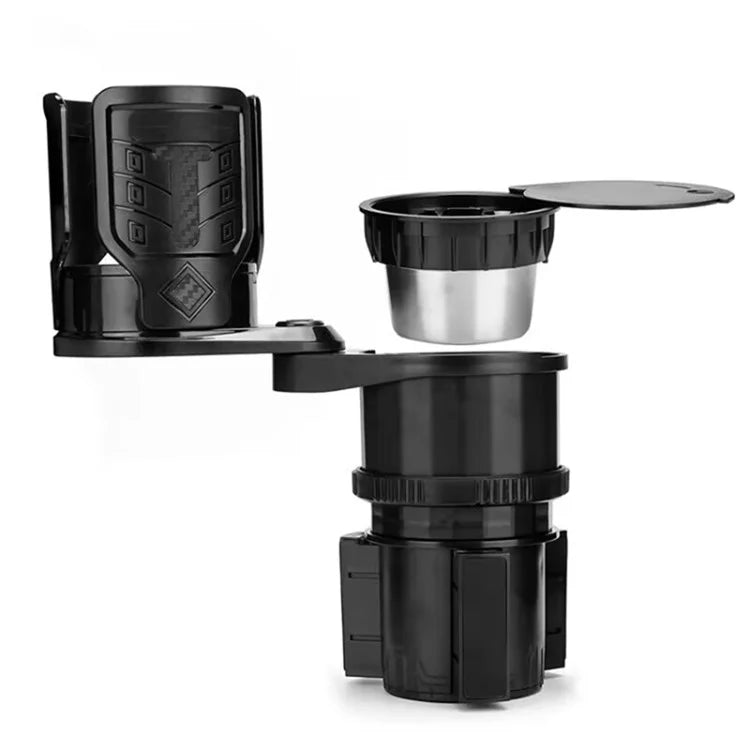3-in-1 Multifunctional Car Water Cup Holder with Removable Ashtray Anti-Slip Adjustable Car Cup Drink Holder Expander Adapter