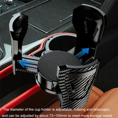 Car Seat Gap Filler Cup Holder ABS+PU Leather Auto Crevice Storage Organizer Box, Driver Side
