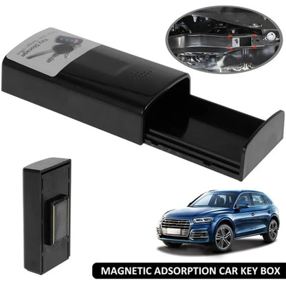 Anti-lost Hidden Key Storage Box Magnetic Portable Car Keys Holder for Home Office Travel