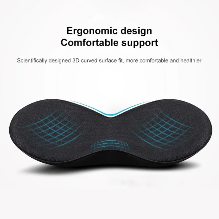 LOVERCAR Car Seat Waist Support Cushion Memory Foam Breathable Mini Seat Cushion