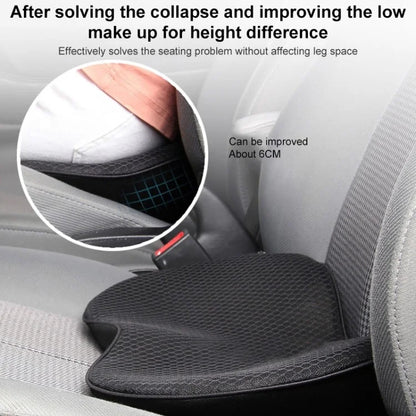 LOVERCAR Car Seat Waist Support Cushion Memory Foam Breathable Mini Seat Cushion