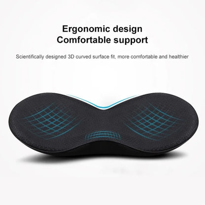 LOVERCAR Car Seat Waist Support Cushion Memory Foam Breathable Mini Seat Cushion
