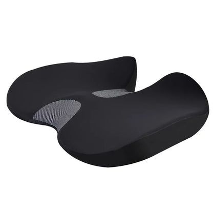 Car Seat Cushion Mesh Cloth+Memory Foam Breathable Fatigue Relief Seat Cushion