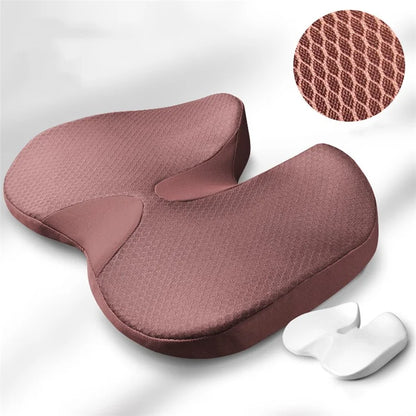 Car Seat Cushion Mesh Cloth+Memory Foam Breathable Fatigue Relief Seat Cushion