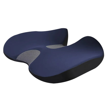 Car Seat Cushion Mesh Cloth+Memory Foam Breathable Fatigue Relief Seat Cushion
