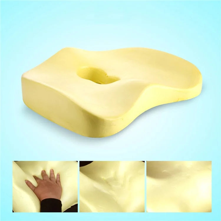 LOVERCAR Thicken Car Seat Cushion Memory Foam Slow Rebound Breathable Chair Cushion