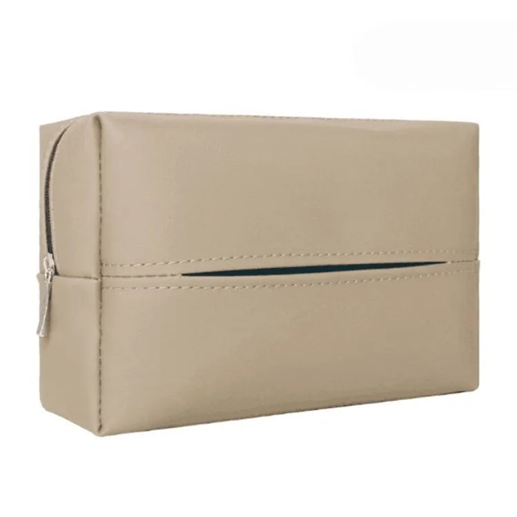 Napa Leather Car Tissue Box Holder Back Seat Headrest Hanging Tissue Box