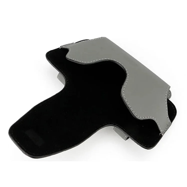 Nappa Texture PU Leather Car Glasses Storage Case Sun Visor Clip Sunglasses Holder