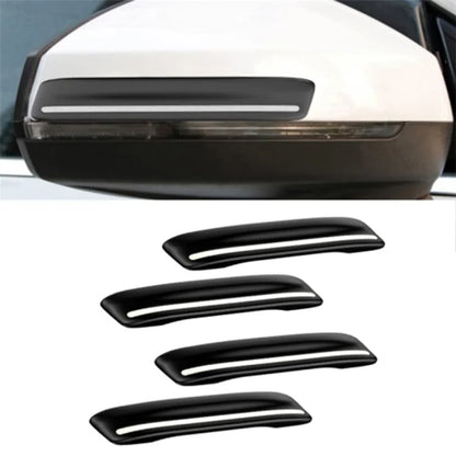 4Pcs Universal Car Door Edge Protector Rearview Mirror Bumper Guard Sticker