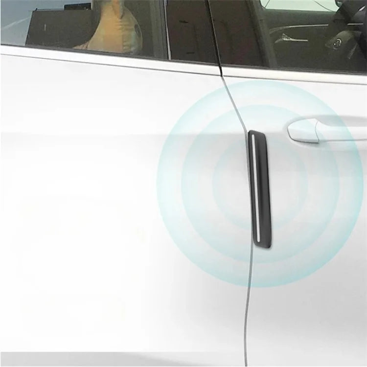 4Pcs Universal Car Door Edge Protector Rearview Mirror Bumper Guard Sticker