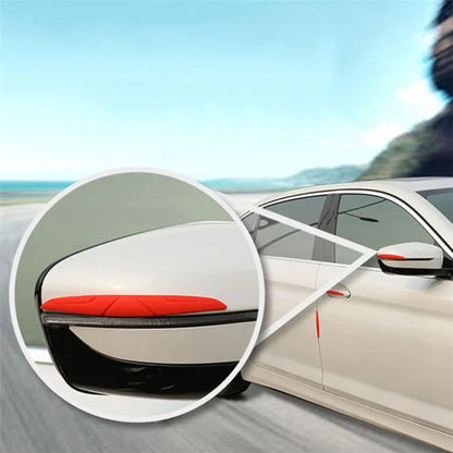SHAN SHI 7755# 4Pcs Car Truck Door Anti-collision Guard Silicone Strips