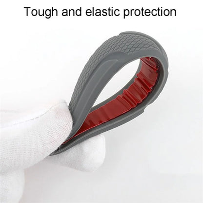 SHAN SHI 7755# 4Pcs Car Truck Door Anti-collision Guard Silicone Strips