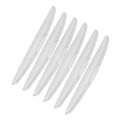 SHAN SHI 7755# 6Pcs Car Door Rearview Mirror Anti-collision Silicone Strips