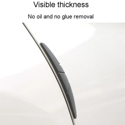 SHAN SHI 7755# 6Pcs Car Door Rearview Mirror Anti-collision Silicone Strips