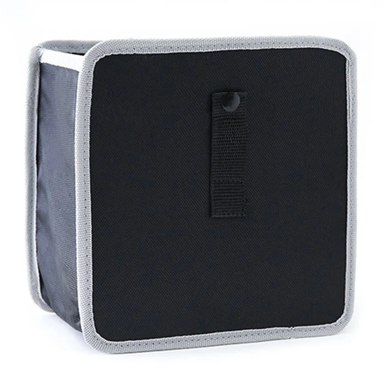 Car Trash Holder Storage Bag Foldable Car Seat Back Oxford Cloth Trash Bin