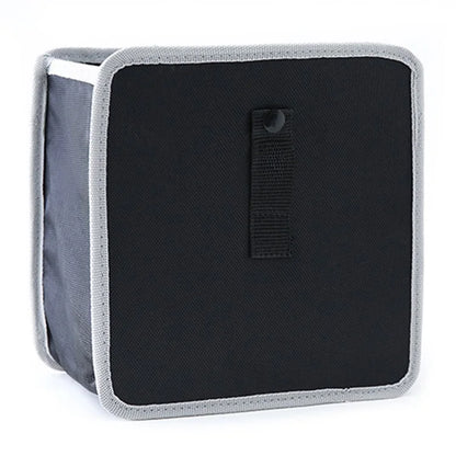 Car Trash Holder Storage Bag Foldable Car Seat Back Oxford Cloth Trash Bin