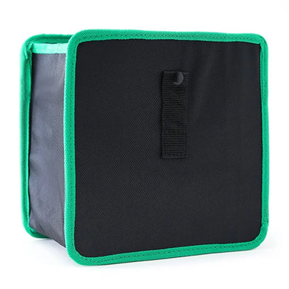 Car Trash Holder Storage Bag Foldable Car Seat Back Oxford Cloth Trash Bin