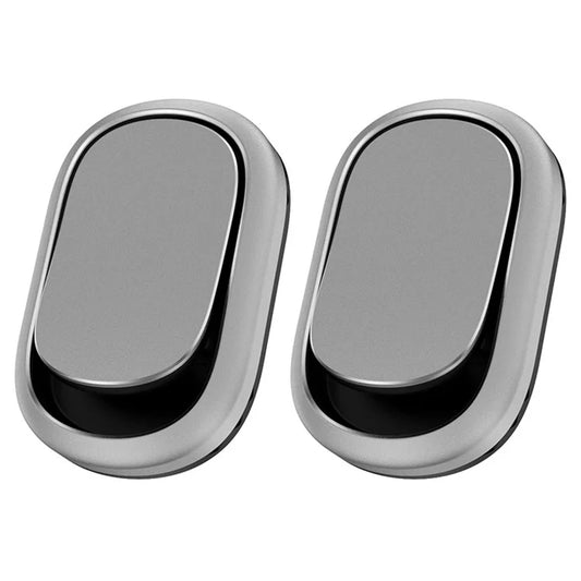 2PCS Car Mini Hook Adhesive Metal Hanger for Key, Purse, Headphone, Charging Cable