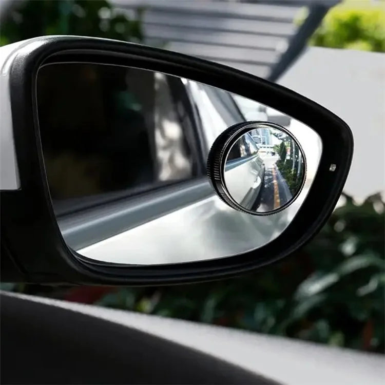 2Pcs Blind Spot Mirrors Rotating Automotive Side Blindspot Mirror for Car Waterproof HD Rear Glass