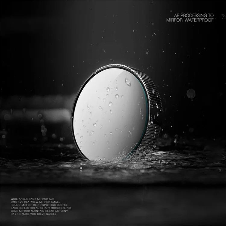 2Pcs Blind Spot Mirrors Rotating Automotive Side Blindspot Mirror for Car Waterproof HD Rear Glass