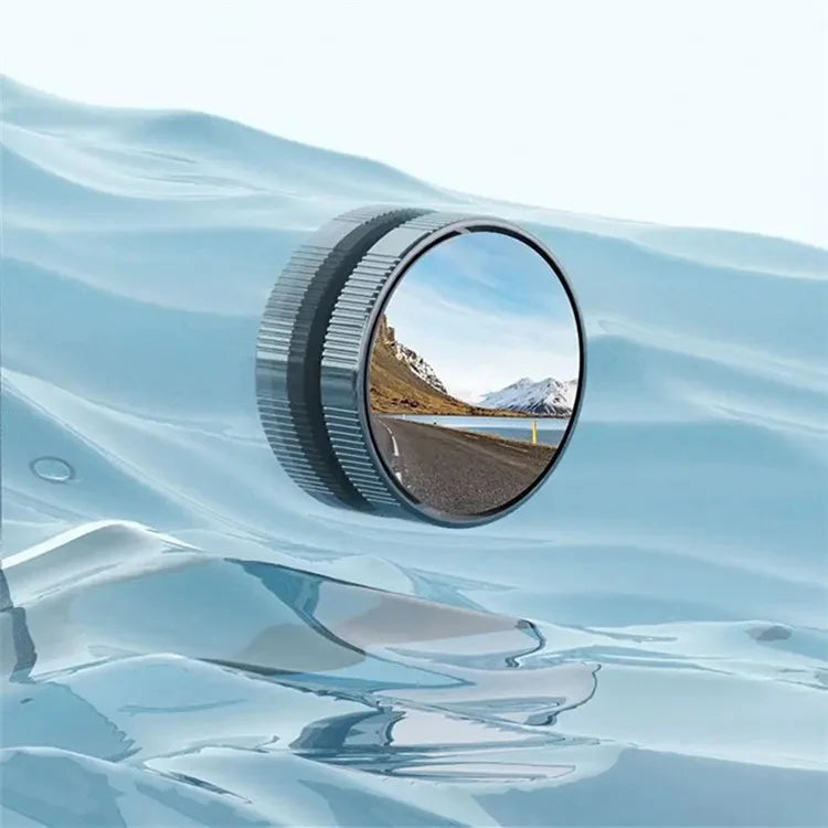 2Pcs Blind Spot Mirrors Rotating Automotive Side Blindspot Mirror for Car Waterproof HD Rear Glass