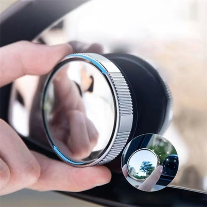 2Pcs Blind Spot Mirrors Rotating Automotive Side Blindspot Mirror for Car Waterproof HD Rear Glass