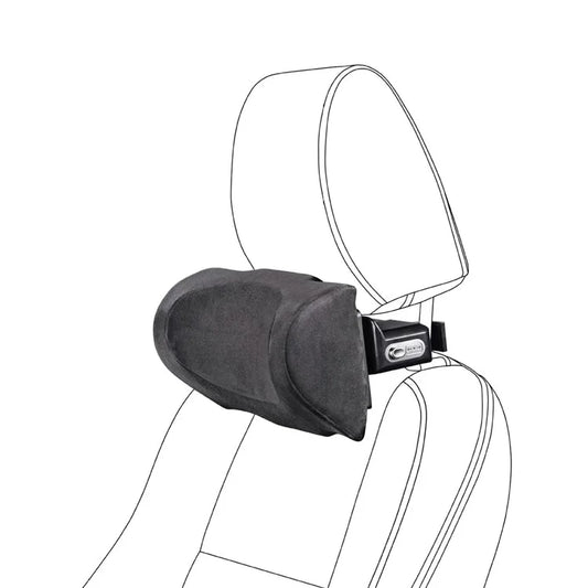 Position Adjustable Car Seat Neck Support Pillow Memory Foam Headrest Cushion