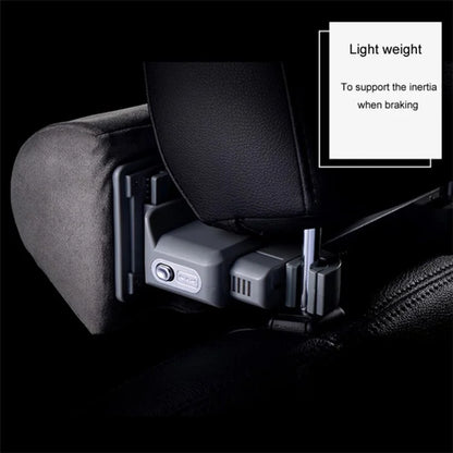 Position Adjustable Car Seat Neck Support Pillow Memory Foam Headrest Cushion