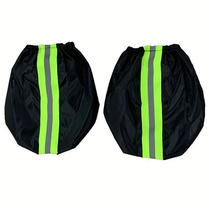 1 Pair 600D Oxford Cloth Car Rearview Mirror Cover Thickened Rainproof Snow-Proof Cover