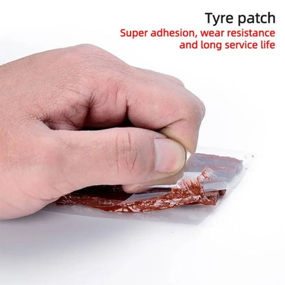 8Pcs / Set Car Tyre Puncture Repair Kit Tire Pressure Gauge Pliers Tool with Storage Case