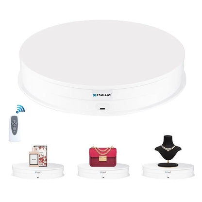 PULUZ PU3131 30cm Speed Control Turntable ABS+PC Display Stand Shooting Prop Turntable