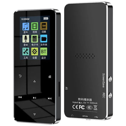 S308 80GB TF Card Touch Screen MP3 Sound Recorder Music Video MP4 Player with Dictionary + Bluetooth Function