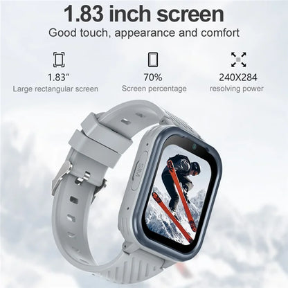 D39 Children GPS Tracker Watch Video Call 1.83-Inch Screen Android 8.1 Kids Phone Smart Watch