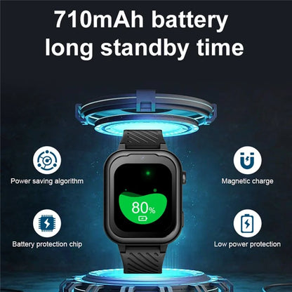 D39 Children GPS Tracker Watch Video Call 1.83-Inch Screen Android 8.1 Kids Phone Smart Watch