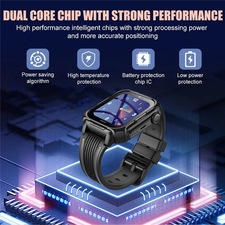 D38-2 Voice Call Alarm Clock Children Watch Android 4.4 4G Kids Smart Watch Phone GPS Tracker