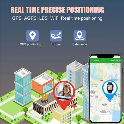 D38-2 Voice Call Alarm Clock Children Watch Android 4.4 4G Kids Smart Watch Phone GPS Tracker