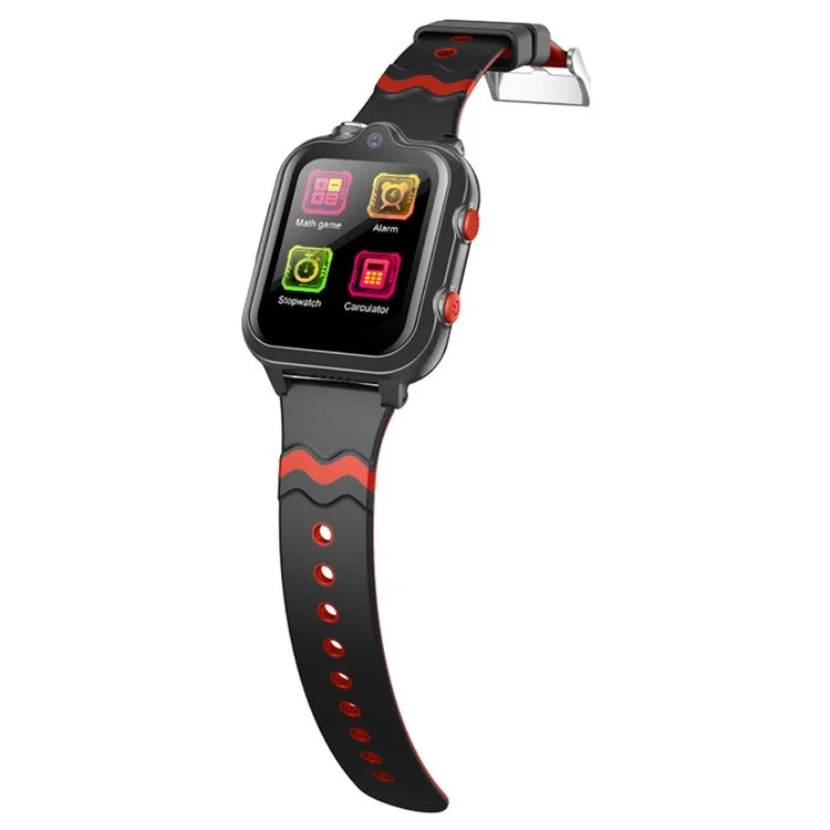 D35-C 4G Phone Kids Smart Watch GPS Tracker Two-Way Video Call Dual-Lens Watch for Children