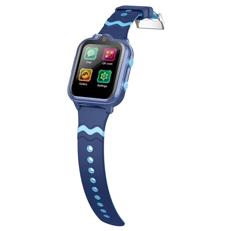 D35-C 4G Phone Kids Smart Watch GPS Tracker Two-Way Video Call Dual-Lens Watch for Children