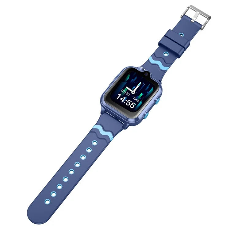 D35-C 4G Phone Kids Smart Watch GPS Tracker Two-Way Video Call Dual-Lens Watch for Children