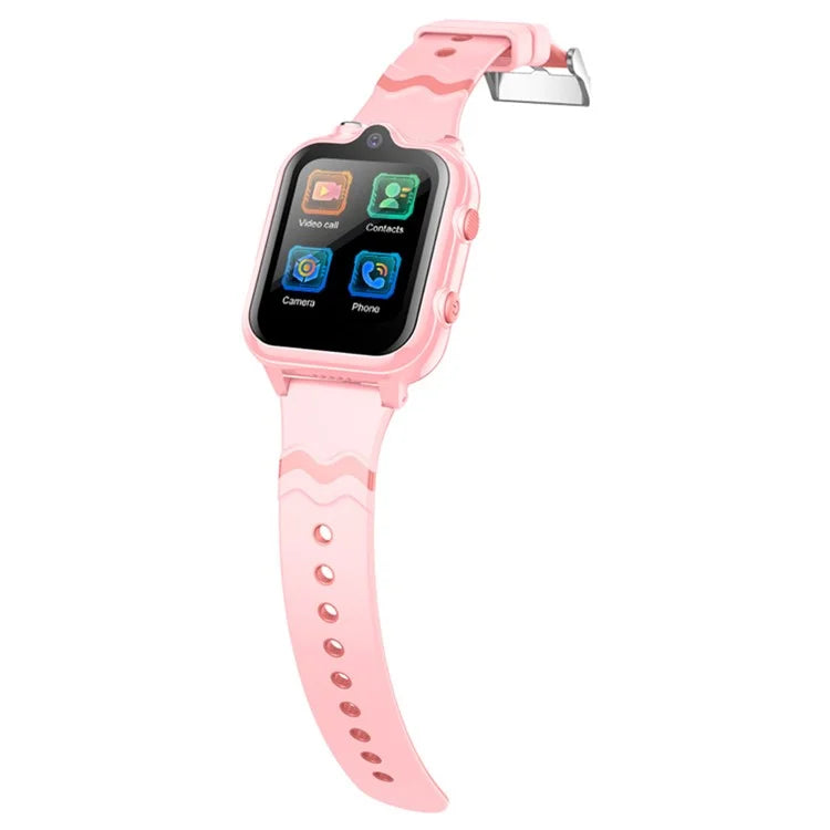 D35-C 4G Phone Kids Smart Watch GPS Tracker Two-Way Video Call Dual-Lens Watch for Children