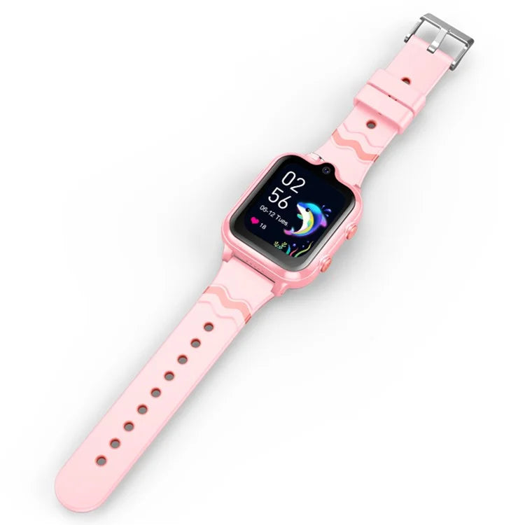 D35-C 4G Phone Kids Smart Watch GPS Tracker Two-Way Video Call Dual-Lens Watch for Children