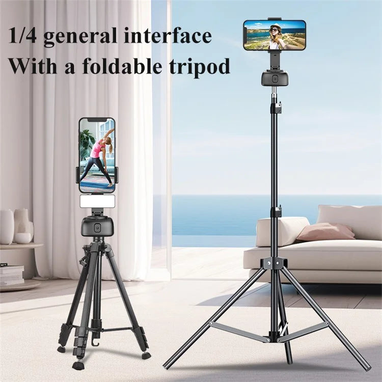 Q11 Auto Face Tracking 360-Degree Rotation Camera Phone Clip Mount Camera Portable Charger