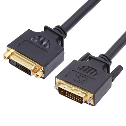 DB-005 50cm DVI 24+1 Male to Female Extension Cable DVI-D Dual Link Digital Video for Monitor