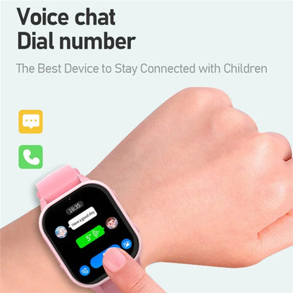 D1 Kids Smart Bracelet 1.85-Inch SOS 4G Children Voice Call SOS Function Phone Watch (1+8G)