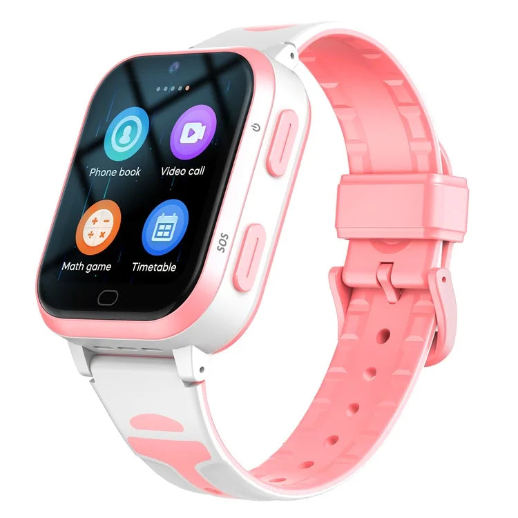 D5 1.69-inch HD Camera Video Call Position Tracker Android 8.1 4G Kids Smart Watch
