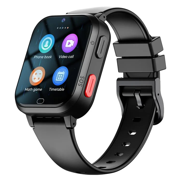 D5 1.69-inch HD Camera Video Call Position Tracker Android 8.1 4G Kids Smart Watch