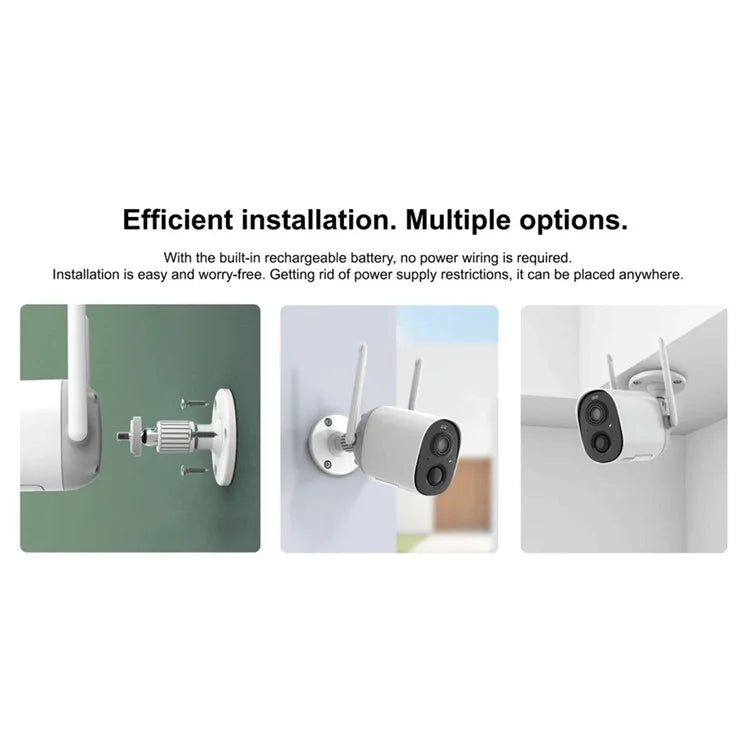 HUBVIEW CG7 Waterproof WiFi Home Security Camera Baby Monitor with 16GB Memory Card