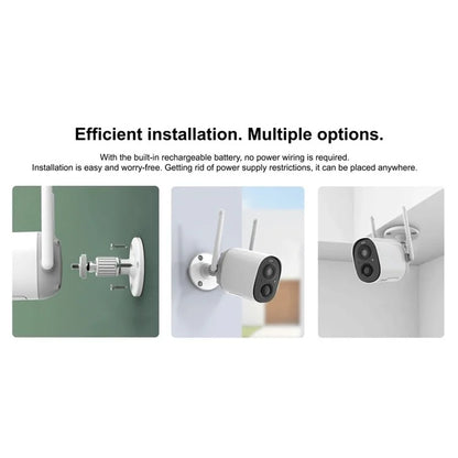 HUBVIEW CG7 Waterproof WiFi Home Security Camera Baby Monitor with 16GB Memory Card