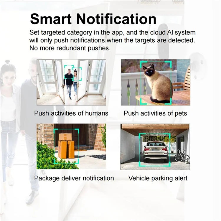 HUBVIEW CG6 2.4G WiFi Outdoor Surveillance Camera Mobile Phone Remote Baby Monitor, with 16GB Memory Card