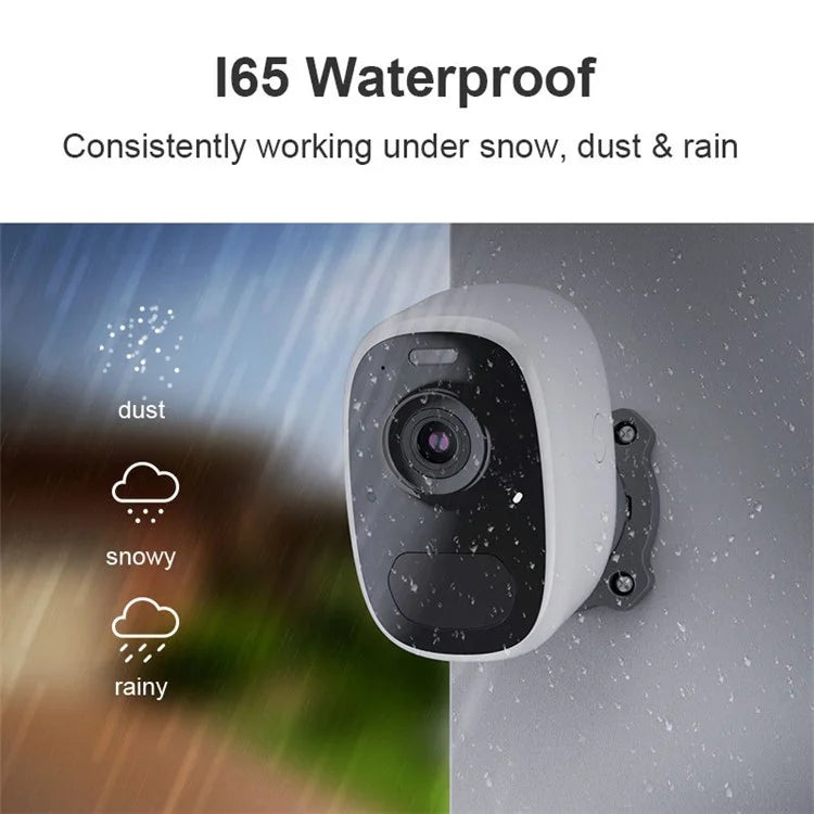 HUBVIEW CG1 Two-Way Intercom Wireless Camera WiFi Surveillance Cam Remote Monitor, with 16GB Memory Card